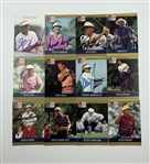Large Collection of (65) Signed 1991 Pro Set PGA Tour Golf Cards JSA ALOA
