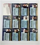 Large Collection of (65) Signed 1991 Pro Set PGA Tour Golf Cards JSA ALOA