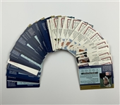 Large Collection of (65) Signed 1991 Pro Set PGA Tour Golf Cards JSA ALOA