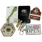 A Collection of St. Andrews Links and The Old Course Golf Memorabilia and Souvenirs