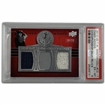 2013 Upper Deck Tiger Woods Master Collection Championship Gear Relics #CG-7 PSA 6 18/25