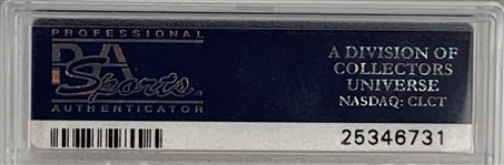 2013 Upper Deck Tiger Woods Master Collection Championship Gear Relics #CG-7 PSA 6 18/25