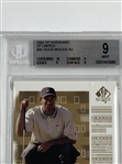 2002 Upper Deck SP Authentic Tiger Woods Ambassadors Golf SP Limited /100 #66 BGS 9 Mint