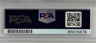 Tiger Woods Time-Period Signed 1995 US Amateur Season Grounds Ticket Book PSA/DNA Gem Mint 10 - Pop 1!
