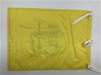 Tiger Woods Signed 2001 Masters Embroidered Flag UDA #SH024497