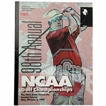 Tiger Woods Signed 1995 NCAA Division I Men's Golf Championships Tournament Program JSA #XX21530