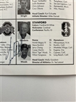 Tiger Woods Signed 1995 NCAA Division I Men's Golf Championships Tournament Program JSA #XX21530