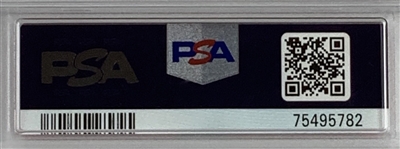 2005 British Open R&A Member Clubhouse Pass Tiger Woods 10th Major Win PSA 8 NM-MT