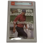 2000 Tiger Woods Newsstand Sports Illustrated US Open Review PSA 9.6