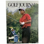 Tiger Woods Signed October 1995 Golf Journal Magazine JSA ALOA
