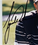 1997 Tiger Woods Signed IMG Rookie Promotion Photo JSA ALOA