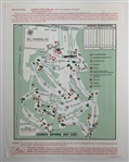 Tiger Woods Signed 1997 Masters Journal w/Pairing Sheet Set JSA ALOA