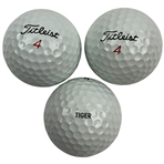Tiger Woods' Personal 'TIGER' Titleist Professional 90 (3) Golf Balls with Original Sleeve