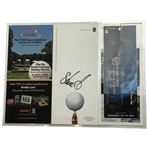 Appleby & Woods Signed 2009 Buick Open Program & Pairing Sheets JSA ALOA