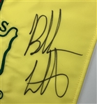 Bubba Watson Signed 2014 Masters Tournament Embroidered Flag JSA ALOA