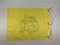 Angel Cabrera Signed 2009 Masters Tournament Embroidered Flag JSA ALOA