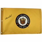 Shaun Micheel Signed 2003 85th PGA Championship at Oak Hill Flag JSA ALOA