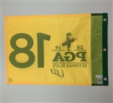 Brooks Koepka Signed 2019 PGA Championship at Bethpage Black Flag JSA #K704395