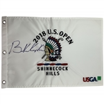 Brooks Koepka Signed 2018 US Open at Shinnecock Hills JSA ALOA