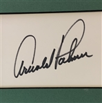 Palmer, Sarazen, Nelson & Crenshaw Cut Signatures With The Masters Commemorative Print JSA ALOA