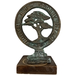 1976 Bing Crosby National Pro-Am Contestant Gift on Wood Base
