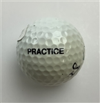 George Archer Signed Masters Tournament Practice Golf Ball - 1969 Champ JSA #UU13675