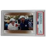 2014 SP Authentic #75 Rory McIlroy / Tiger Woods Authentic Moments Retail PSA 9 Mint