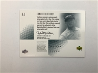 A Collection of Seven Autographed Professional Golf Trading Cards Including Gary Woodland and Louis Oosthuizen