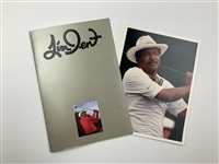 Archer Signed Ashtray, Bolt Signed Tone O Matic Aid w/ Jim Dent Promotional Photos JSA