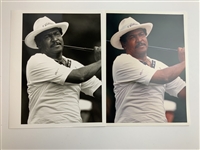 Archer Signed Ashtray, Bolt Signed Tone O Matic Aid w/ Jim Dent Promotional Photos JSA