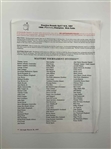 A Trio of 1997 Masters Tournament Memorabilia Items Featuring Tiger Woods