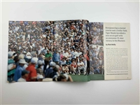 A Trio of 1997 Masters Tournament Memorabilia Items Featuring Tiger Woods