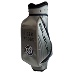 Tiger Woods TW Full Size Nike Buick Logo Silver Golf Bag