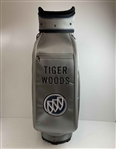 Tiger Woods TW Full Size Nike Buick Logo Silver Golf Bag