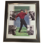 Tiger Woods Signed The Majors Fist Pump 16x20 Print UDA - 2001 Promo Card Image