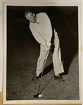 1941 Craig Wood Speedray Original International News Photos Press Photograph at Winged Foot Golf Club