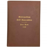 1928 Metropolitan Golf Association Year Book