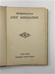 1928 Metropolitan Golf Association Year Book