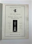 1935 US Amateur Program at The Country Club of Cleveland - Lawson Little Title Defense