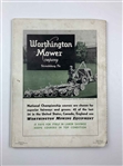 1937 US Open Official Program Oakland Hills Country Club - Ralph Guldahl Win