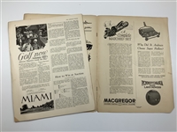 November 1927 Issue of The American Golfer Magazine Edited by Grantland Rice