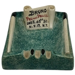Walter Hagens Personal McCoy Pottery Bruno Pen & Pencil Restaurant Advertising Ceramic Ashtray