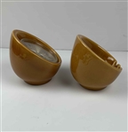 Walter Hagen's Personal Mid-Century Modern Glazed Ceramic Desk Set