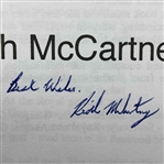 Keith McCartney Signed Tom Morris of St Andrews The Grand Old Man of Golf Softcover Booklet 1998