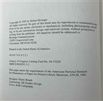 Kroeger, Robert. The Golf Courses of Old Tom Morris. Heritage Communications, 1995. Limited Edition #421/1975 (Signed)