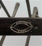 Superior Silver Plate Co. Golf-Themed Silver-Plated Novelty Toast Rack