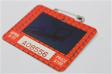 Bernhard Langer Signed 1993 Masters Tournament SERIES Badge #A08556 JSA ALOA
