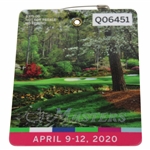 2020 Masters Tournament SERIES Badge #Q06451 - Dustin Johnson Winner