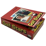 1981 Donruss Golf Stars Full Box of 36 Unopened Card Packs - Jack Rookie!