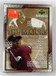 2002 Upper Deck The Majors Tiger Woods Factory Sealed Box Set